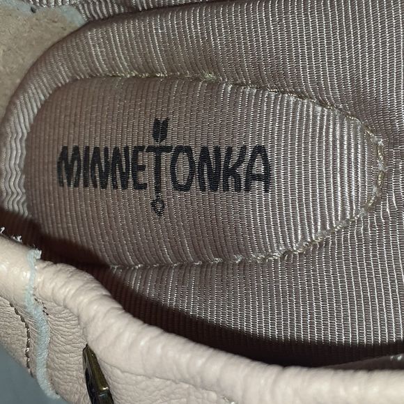 Minnetonka Anna Ballet Flats Shoes Blush Size 6 - Picture 11 of 12